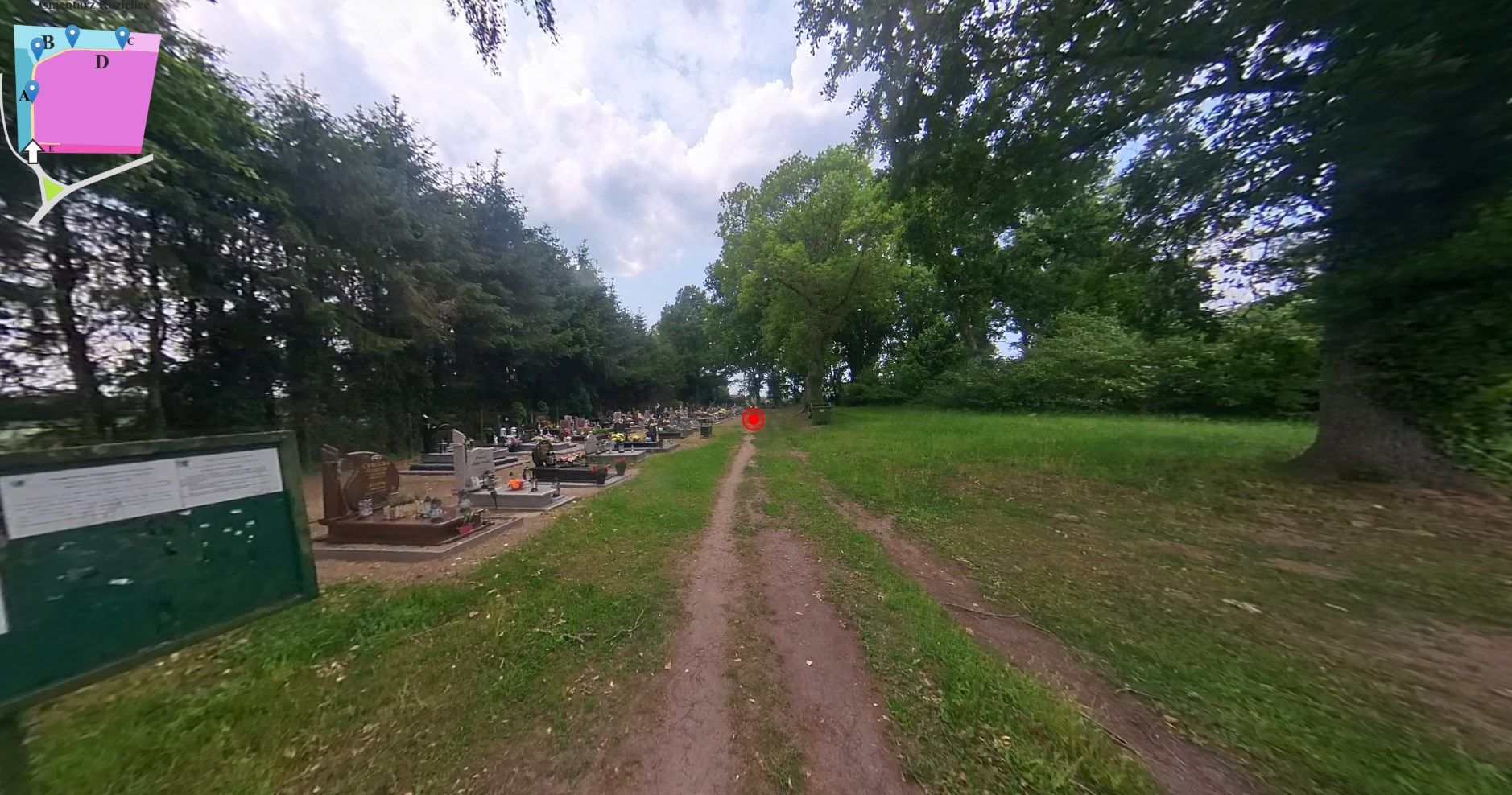 Obraz przedstawiający Cmentarz w Kozielicach