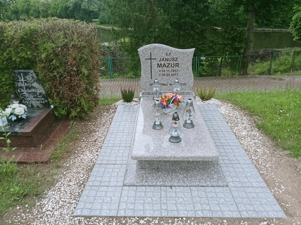 Grób Janusz Mazur