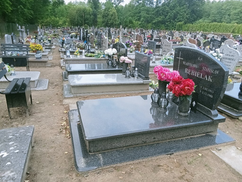 Grób Władysława Rębielak