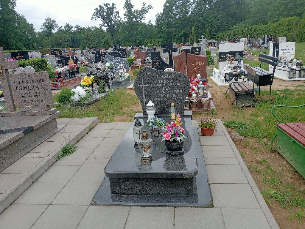 Grób Irena Gąska